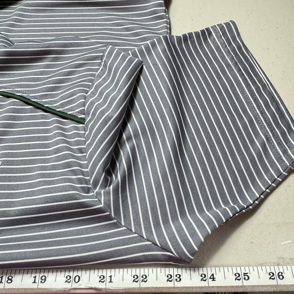 Michigan State Spartans Shirt Mens Large NCAA Basketball‎ Russell Poly Striped - Picture 7 of 10